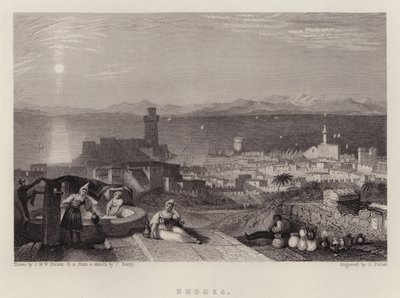 Rodi da Joseph Mallord William (after) Turner