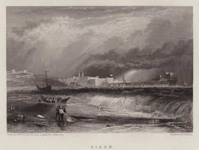 Sidone da Joseph Mallord William (after) Turner