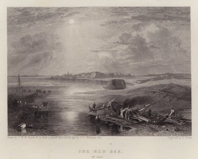 Il Mar Rosso, a Suez da Joseph Mallord William (after) Turner