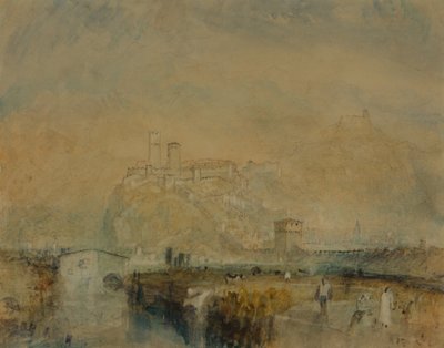 Bellinzona n. 11, Svizzera, c.1843 da Joseph Mallord William Turner