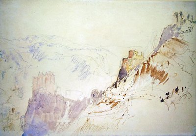 Burg Eltz dal nord da Joseph Mallord William Turner