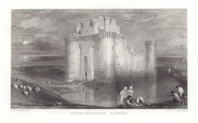 Castello di Caerlaverock da Joseph Mallord William Turner