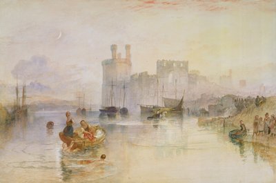 Castello di Caernarvon da Joseph Mallord William Turner