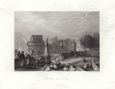 Castello di Nantes da Joseph Mallord William Turner