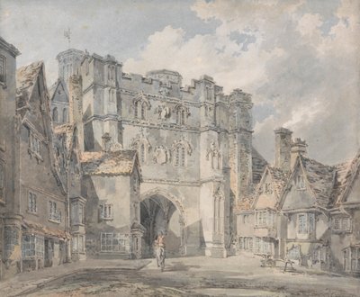 Porta della Christ Church, Canterbury da Joseph Mallord William Turner
