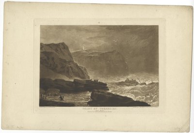 Costa dello Yorkshire da Joseph Mallord William Turner