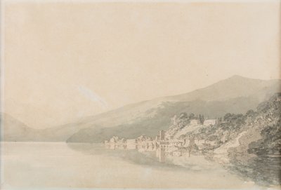 Convento a Villa Giulia, Lago di Como, data sconosciuta da Joseph Mallord William Turner