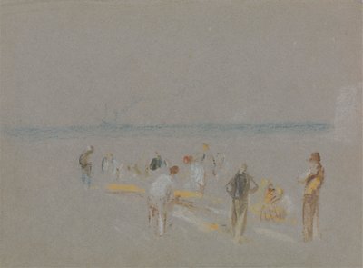Cricket sulle sabbie di Goodwin da Joseph Mallord William Turner