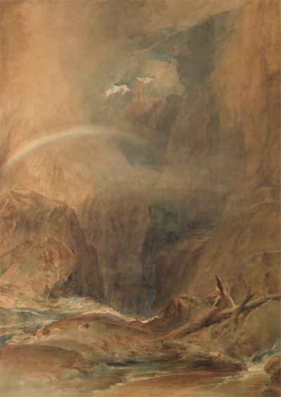 Ponte del Diavolo, Passo del San Gottardo da Joseph Mallord William Turner
