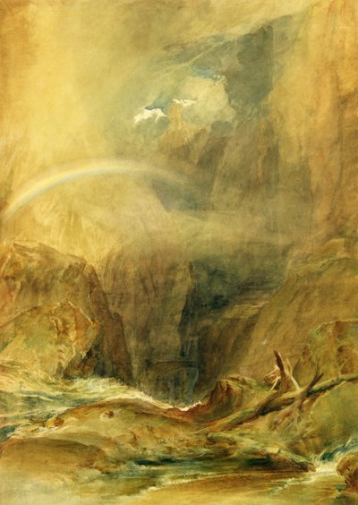Ponte del Diavolo, Passo del San Gottardo da Joseph Mallord William Turner