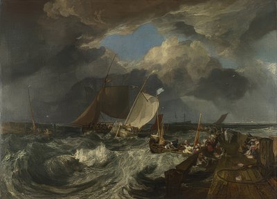 Il molo di Calais da Joseph Mallord William Turner