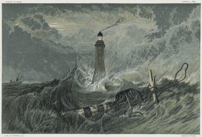 Faro di Eddystone, costruito sulla roccia di Eddystone dall