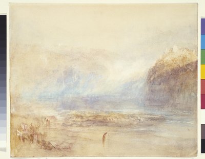 Cascate del Reno a Sciaffusa - Vista lontana da Joseph Mallord William Turner