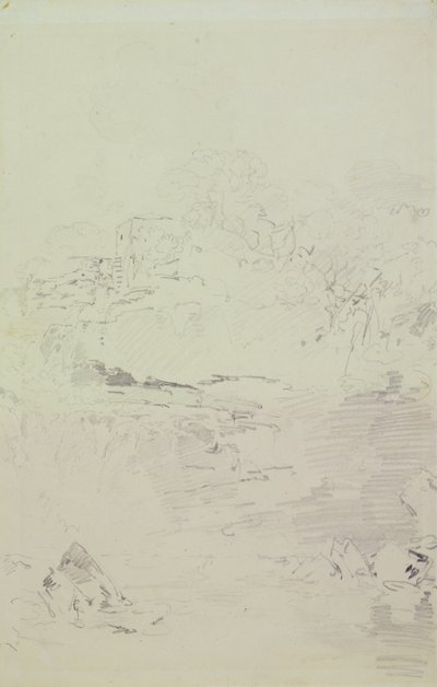 Cascate del Clyde, c.1801 da Joseph Mallord William Turner