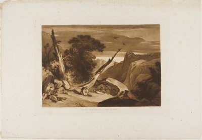 Da La regina delle fate di Spenser, tavola 36 del Liber Studiorum da Joseph Mallord William Turner