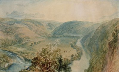 Gibside, County Durham dal nord da Joseph Mallord William Turner