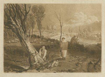 Siepi e fossati, c.1860 da Joseph Mallord William Turner