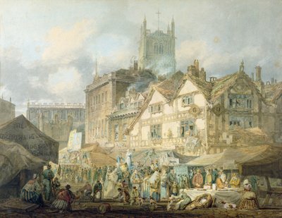 High Green, Queen Square, Wolverhampton da Joseph Mallord William Turner