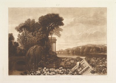 Isis Liber Studiorum, parte XIV, tavola 68, 1 gennaio 1819 da Joseph Mallord William Turner
