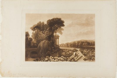 Iside, tavola 68 da Liber Studiorum da Joseph Mallord William Turner