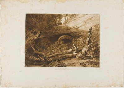 Giasone, tavola 6 da Liber Studiorum da Joseph Mallord William Turner