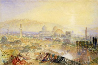 Gerusalemme dal convento latino da Joseph Mallord William Turner