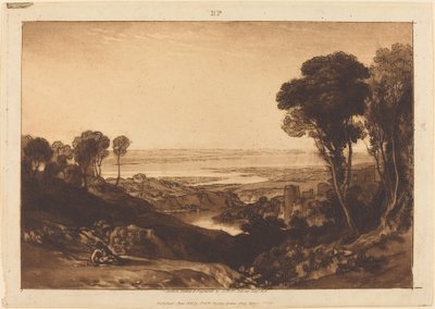 Confluenza del Severn e del Wye da Joseph Mallord William Turner
