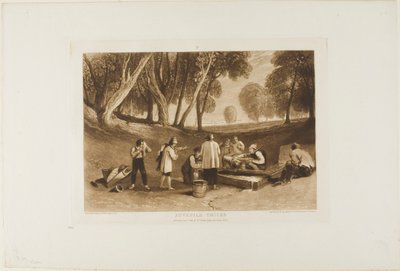 Trucchi giovanili, tavola 22 da Liber Studiorum da Joseph Mallord William Turner