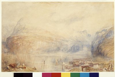 Lago di Lucerna da Brunnen da Joseph Mallord William Turner