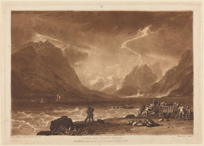 Lago di Thun da Joseph Mallord William Turner