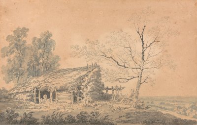 Paesaggio con fienile, c.1795 da Joseph Mallord William Turner