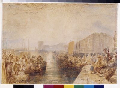 Le Havre: Tramonto da Joseph Mallord William Turner