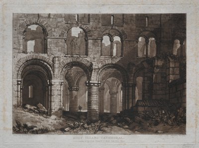 Liber Studiorum: Cattedrale di Holy Island da Joseph Mallord William Turner