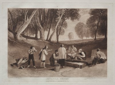 Liber Studiorum: Scherzi giovanili da Joseph Mallord William Turner