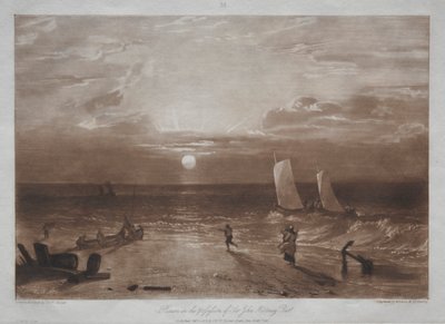 Liber Studiorum: Mildmay Sea-piece da Joseph Mallord William Turner