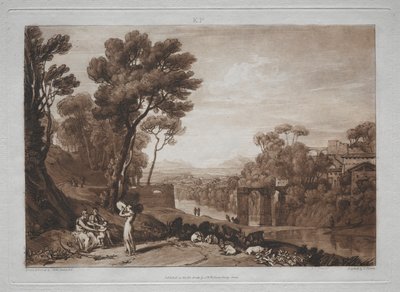 Liber Studiorum: La donna e il tamburello da Joseph Mallord William Turner
