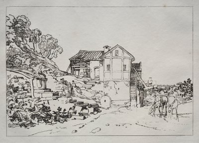 Liber Studiorum: Mulino ad acqua da Joseph Mallord William Turner