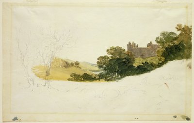 Palazzo di Linlithgow, Scozia da Joseph Mallord William Turner