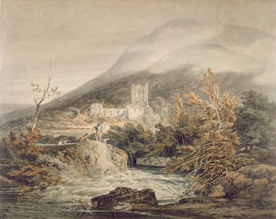 Abbazia di Llanthony, Monmouthshire, c.1792 da Joseph Mallord William Turner