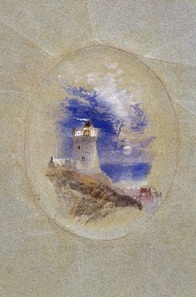 Faro di Lowestoffe, c.1827 da Joseph Mallord William Turner