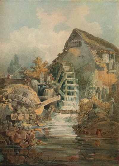 Marford Mill, Denbighshire, c1795 da Joseph Mallord William Turner
