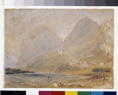 Martinswand, vicino a Innsbruck da Joseph Mallord William Turner