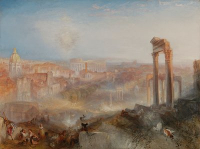 Roma Moderna, Campo Vaccino da Joseph Mallord William Turner