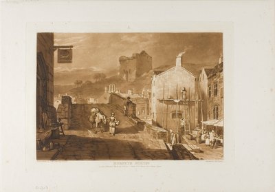 Morpeth, tavola 21 da Liber Studiorum da Joseph Mallord William Turner