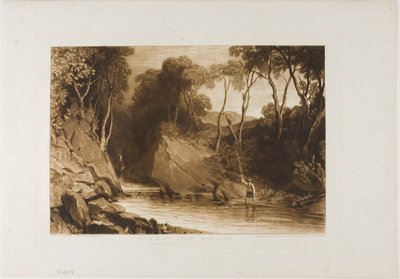 Vicino a Blair Athol, tavola 30 da Liber Studiorum da Joseph Mallord William Turner