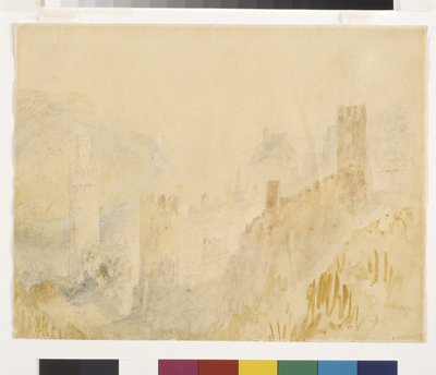 Oberwesel sul Reno da Joseph Mallord William Turner