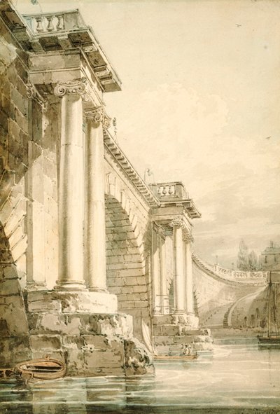 Vecchio Ponte di Blackfriars da Joseph Mallord William Turner