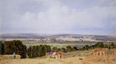 Oxford da Hinksey Hill da Joseph Mallord William Turner