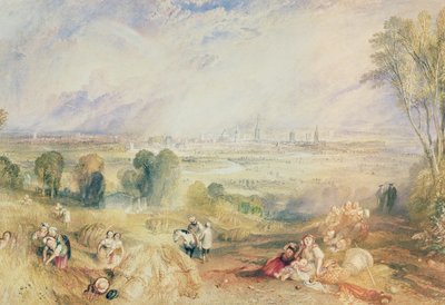 Oxford da North Hinksey da Joseph Mallord William Turner