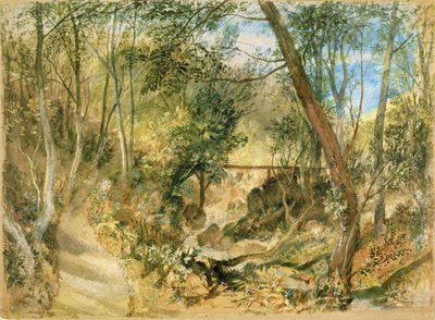 La Passeggiata nel Bosco, Farnley Hall da Joseph Mallord William Turner